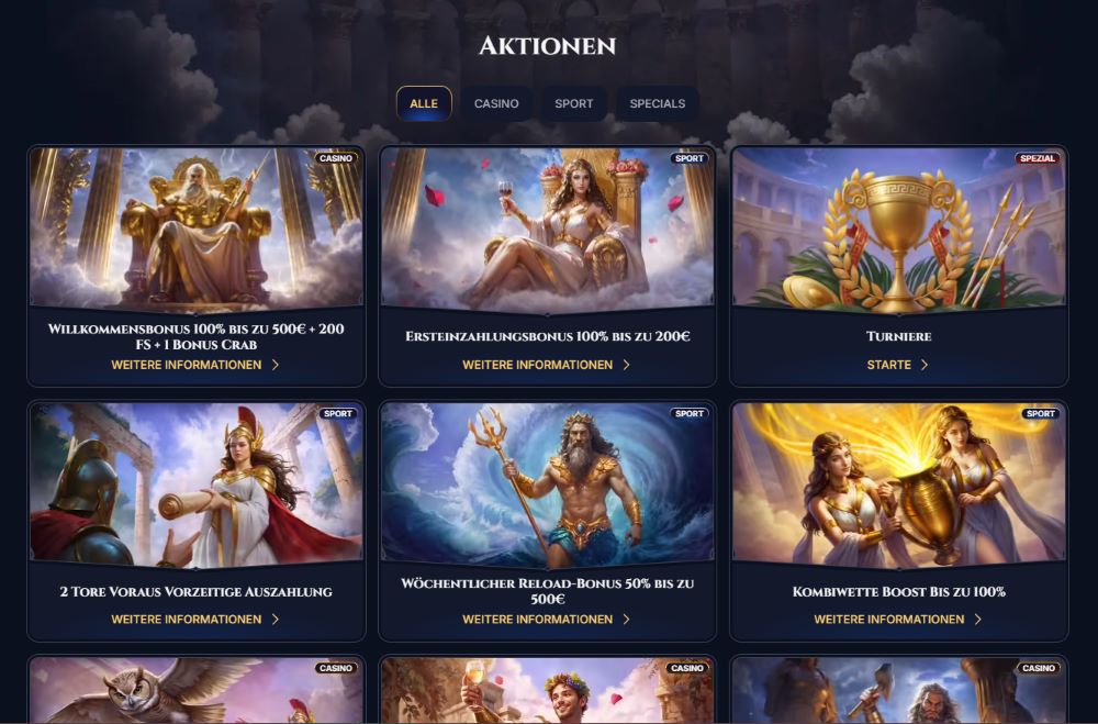 Cazeus Bonus